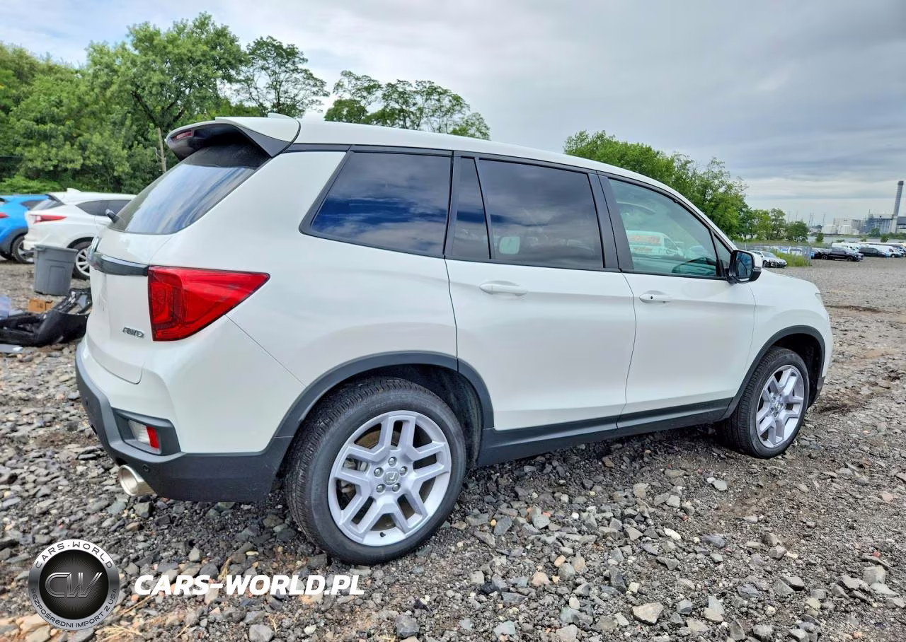 2025 Honda Passport Exl VIN:5FNYF8H59SB010935 - 3