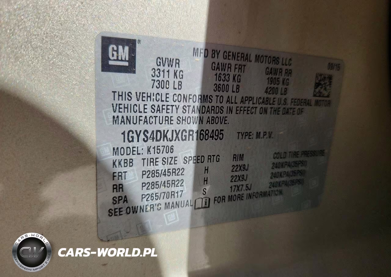 2016 Cadillac Escalade Platinum VIN:1GYS4DKJXGR168495 - 14