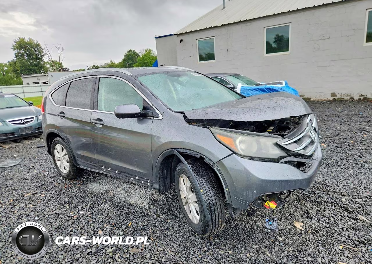 2013 Honda Cr-V Exl VIN:2HKRM4H70DH605374 - 4