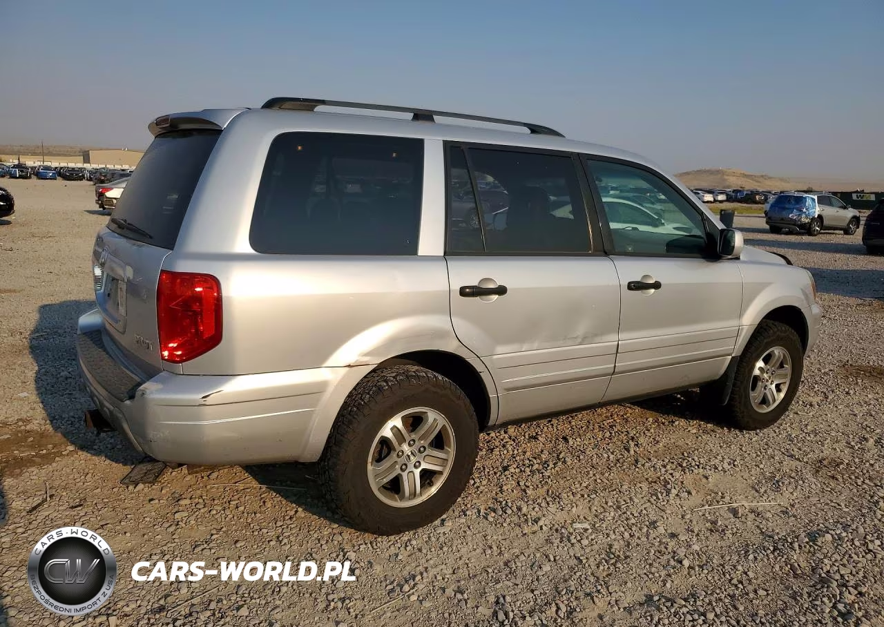2004 Honda Pilot Exl VIN:2HKYF18594H617283 - 3