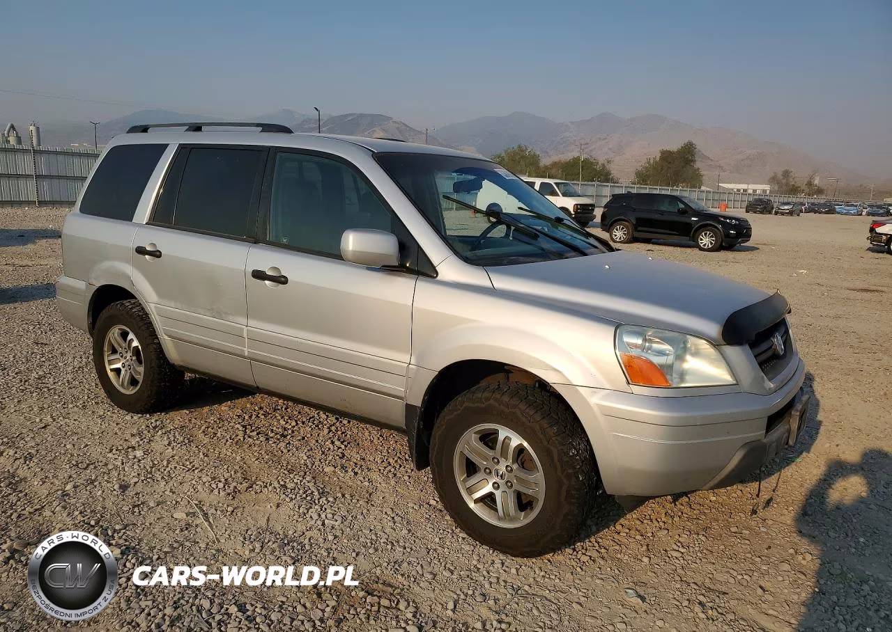 2004 Honda Pilot Exl VIN:2HKYF18594H617283 - 4