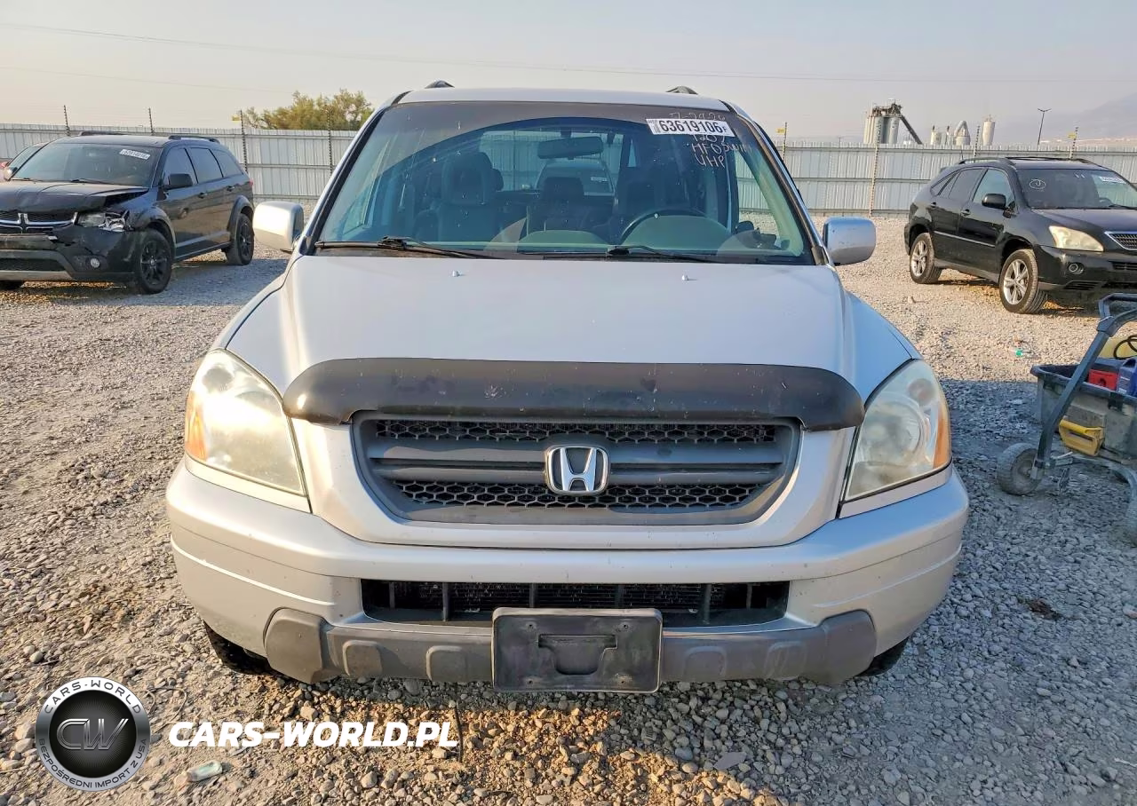 2004 Honda Pilot Exl VIN:2HKYF18594H617283 - 5