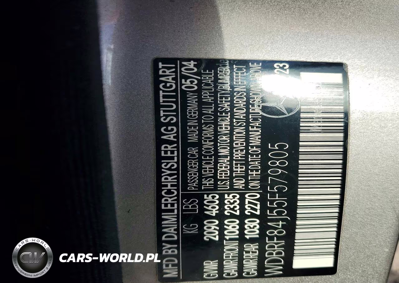 2005 Mercedes-Benz C 320 4Matic VIN:WDBRF84J55F579805 - 12