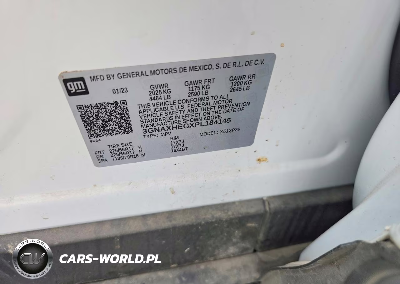 2023 Chevrolet Equinox Ls VIN:3GNAXHEGXPL184145 - 13