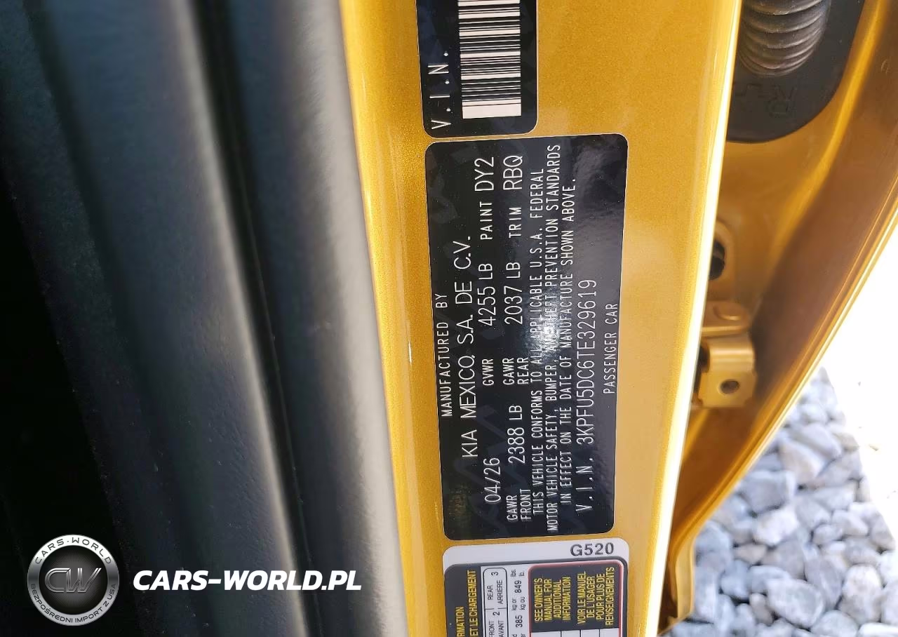 2026 Kia K4 Gt-Line Turbo VIN:3KPFU5DC6TE329619 - 13