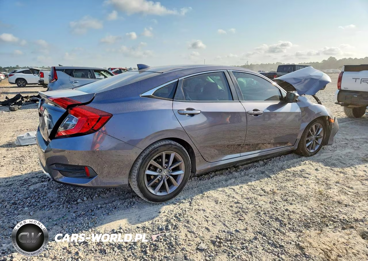 2019 Honda Civic Exl VIN:19XFC1F74KE215841 - 3