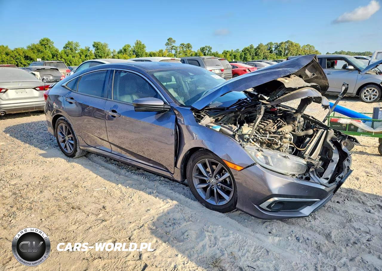 2019 Honda Civic Exl VIN:19XFC1F74KE215841 - 4