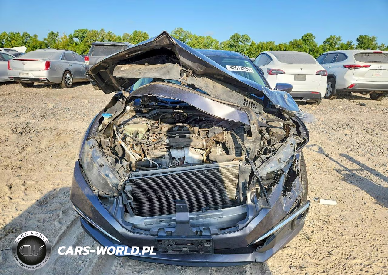 2019 Honda Civic Exl VIN:19XFC1F74KE215841 - 5