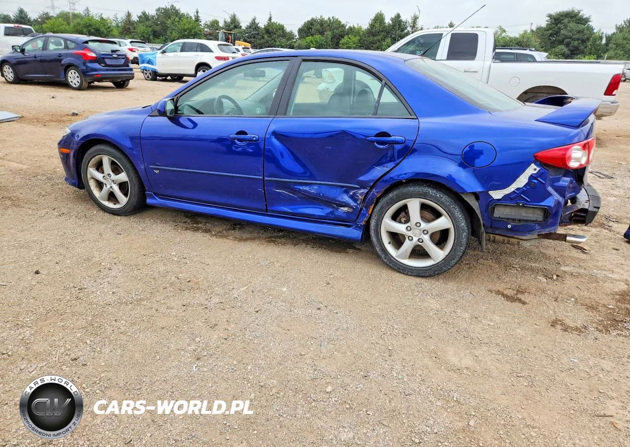 2004 Mazda 6 S VIN:1YVFP80D145N10917 - 2