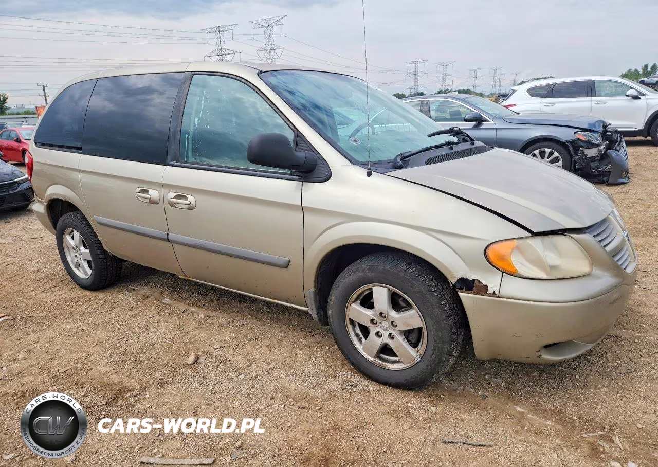 2007 Dodge Caravan Sxt VIN:1D4GP45RX7B182705 - 4