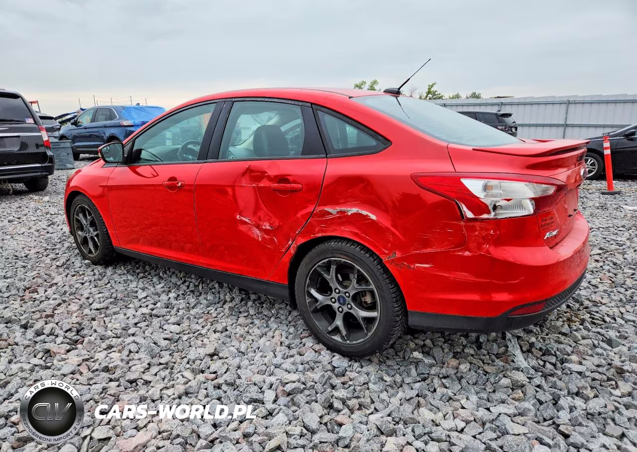 2014 Ford Focus Se VIN:1FADP3F2XEL318176 - 2