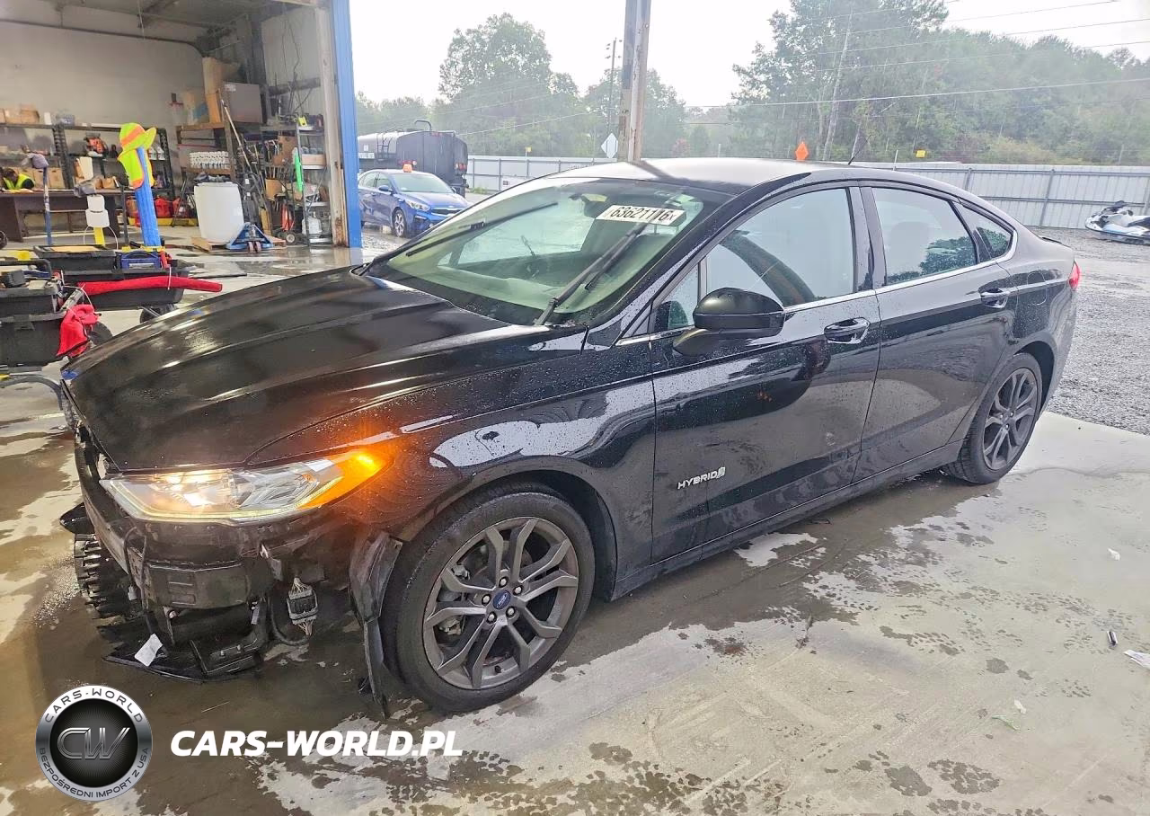 2018 Ford Fusion Se Hybrid VIN:3FA6P0LU6JR124415 - 1
