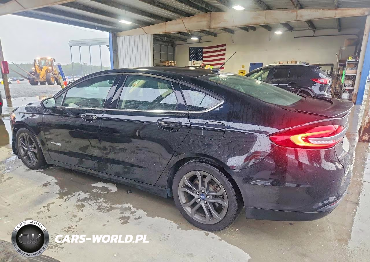 2018 Ford Fusion Se Hybrid VIN:3FA6P0LU6JR124415 - 2