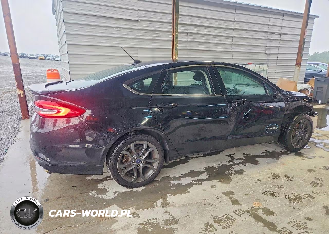 2018 Ford Fusion Se Hybrid VIN:3FA6P0LU6JR124415 - 3