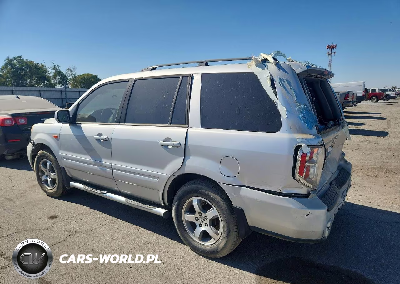 2006 Honda Pilot Ex VIN:5FNYF28786B052100 - 2