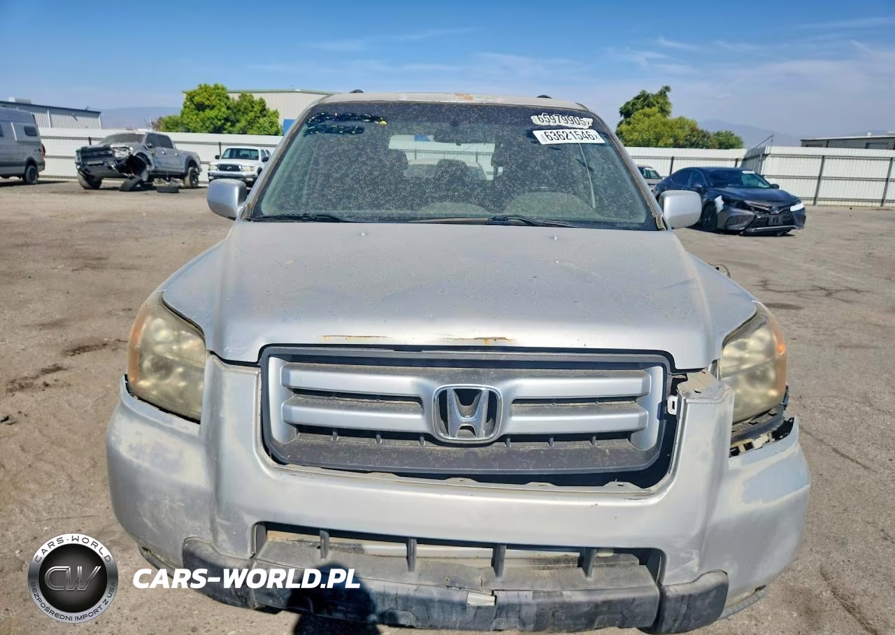 2006 Honda Pilot Ex VIN:5FNYF28786B052100 - 5