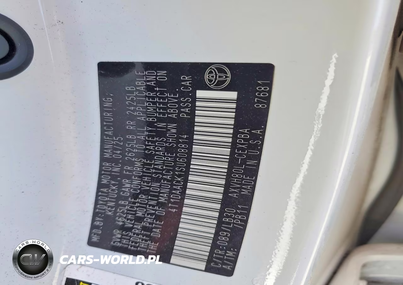 2025 Toyota Camry Xse VIN:4T1DAACK1SU608814 - 12