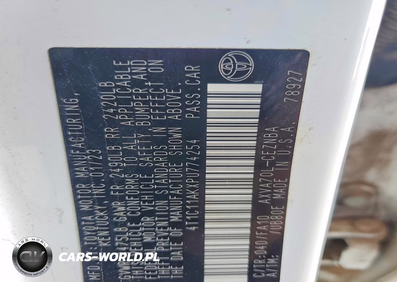 2023 Toyota Camry Le VIN:4T1C11AKXPU774254 - 12