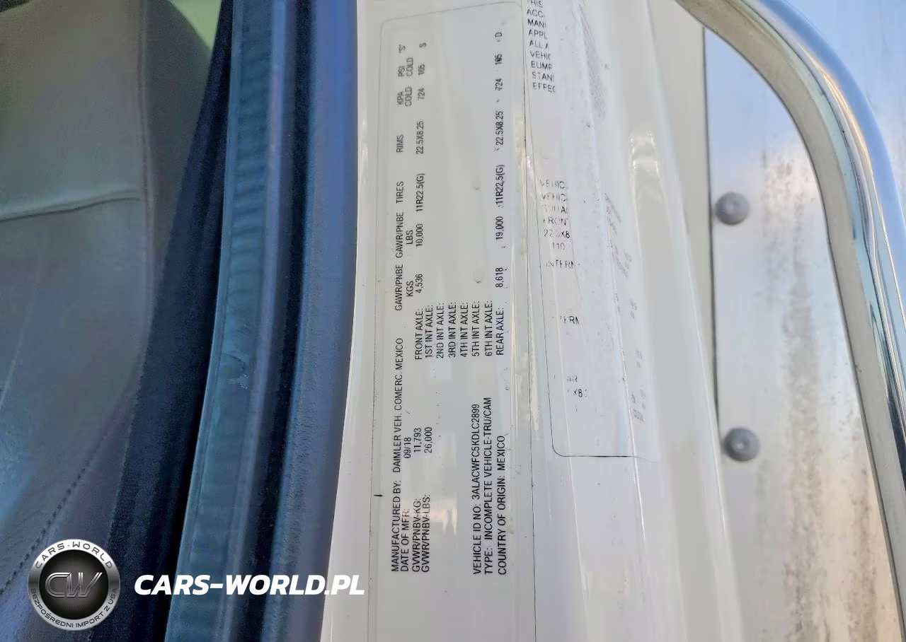 2019 Freightliner Business Class M2 Box Truck VIN:3ALACWFC5KDLC2899 - 14