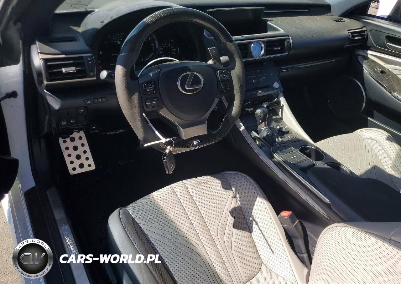 2015 Lexus Rc F Base VIN:JTHHP5BC3F5003004 - 8