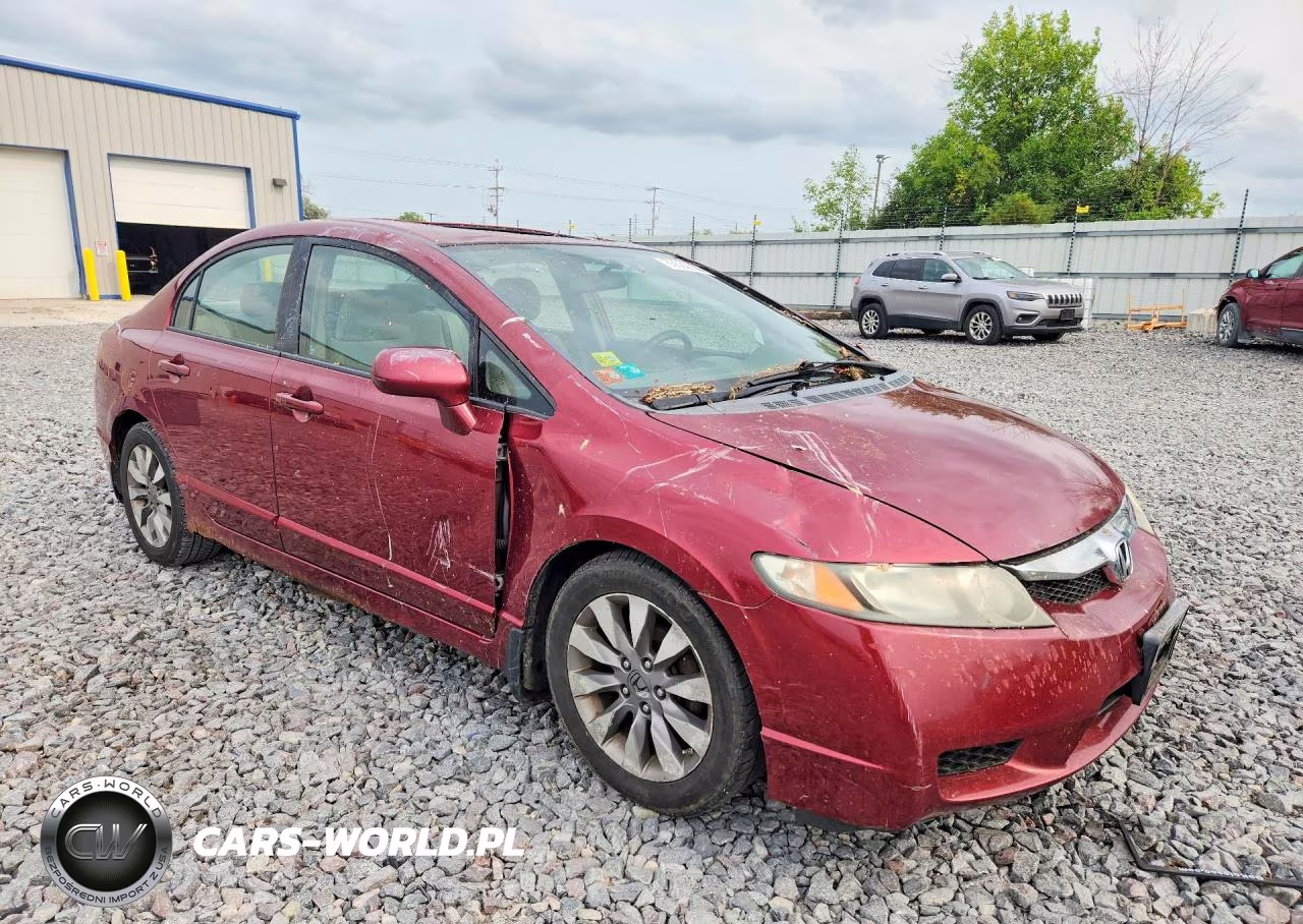2009 Honda Civic Ex VIN:1HGFA15869L010816 - 4