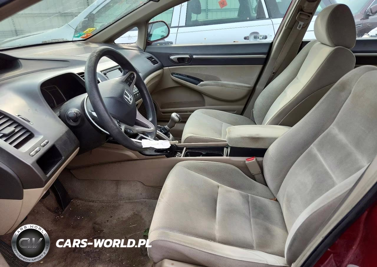 2009 Honda Civic Ex VIN:1HGFA15869L010816 - 7