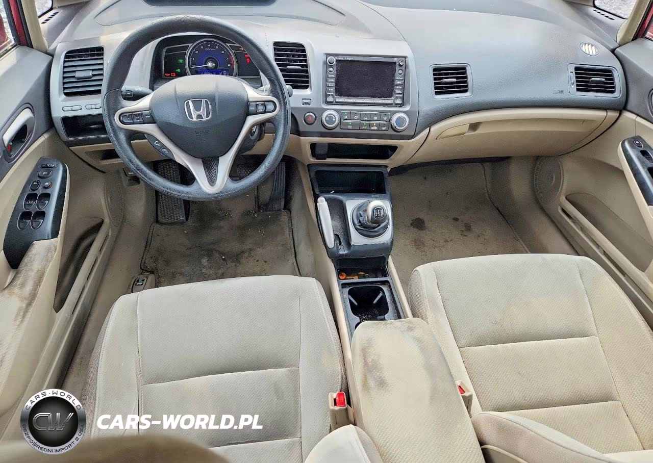 2009 Honda Civic Ex VIN:1HGFA15869L010816 - 8