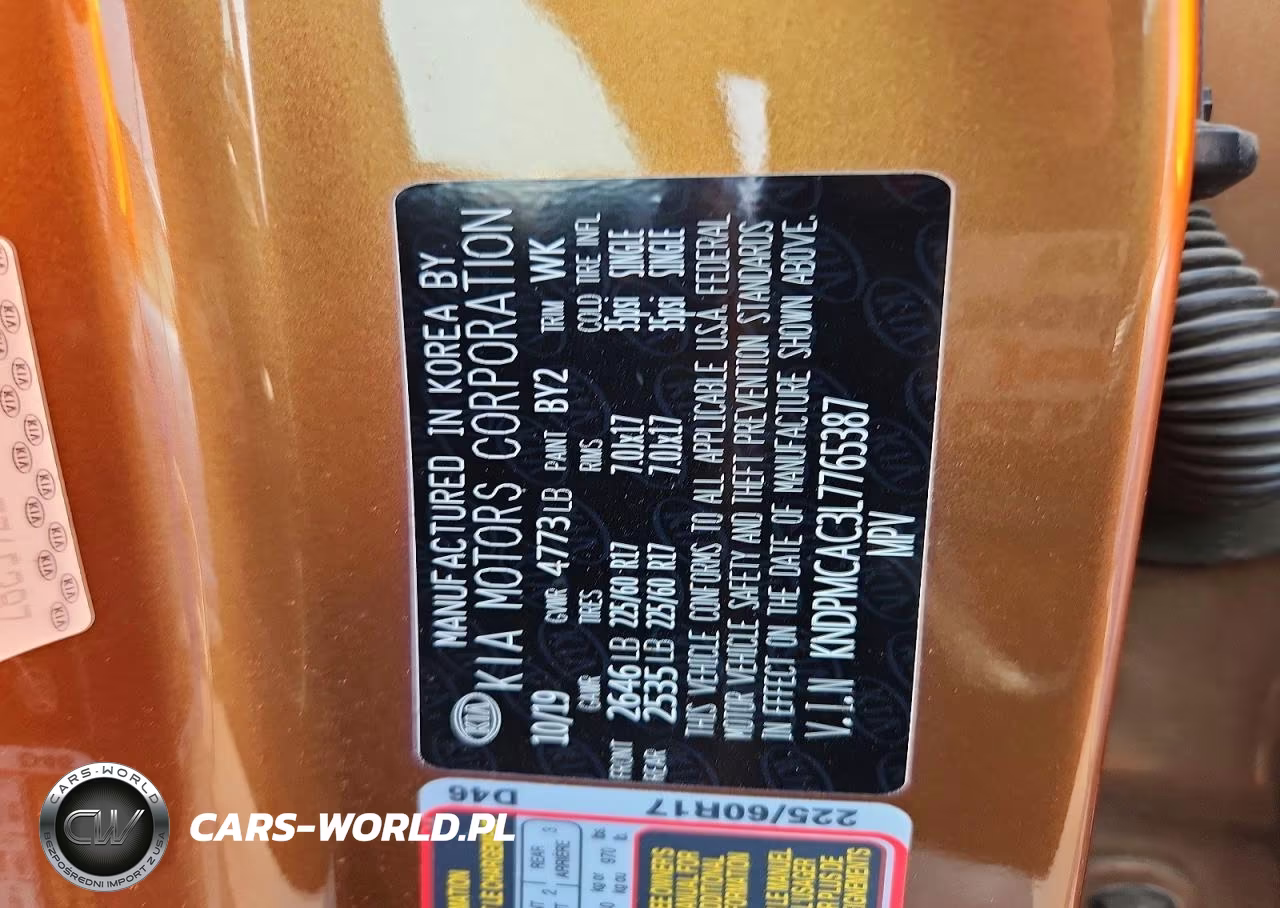 2020 Kia Sportage Lx VIN:KNDPMCAC3L7765387 - 12