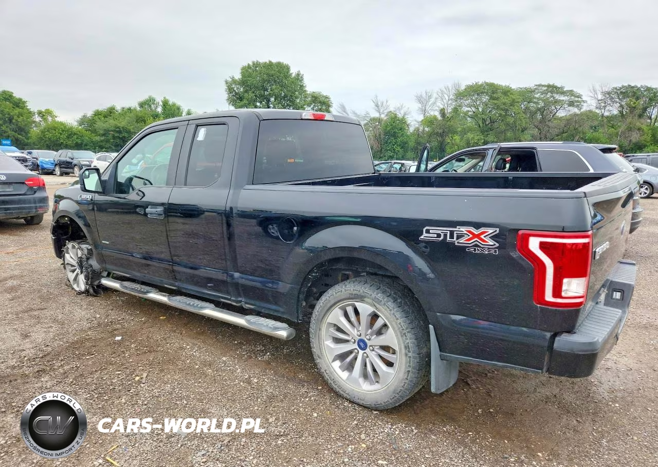 2017 Ford F150 Super Cab VIN:1FTEX1EP3HKD17882 - 2