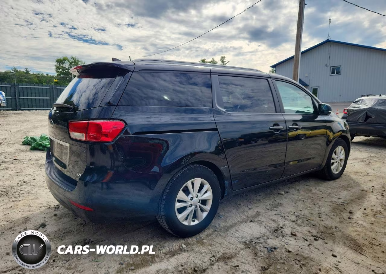 2015 Kia Sedona Lx VIN:KNDMB5C1XF6055882 - 3
