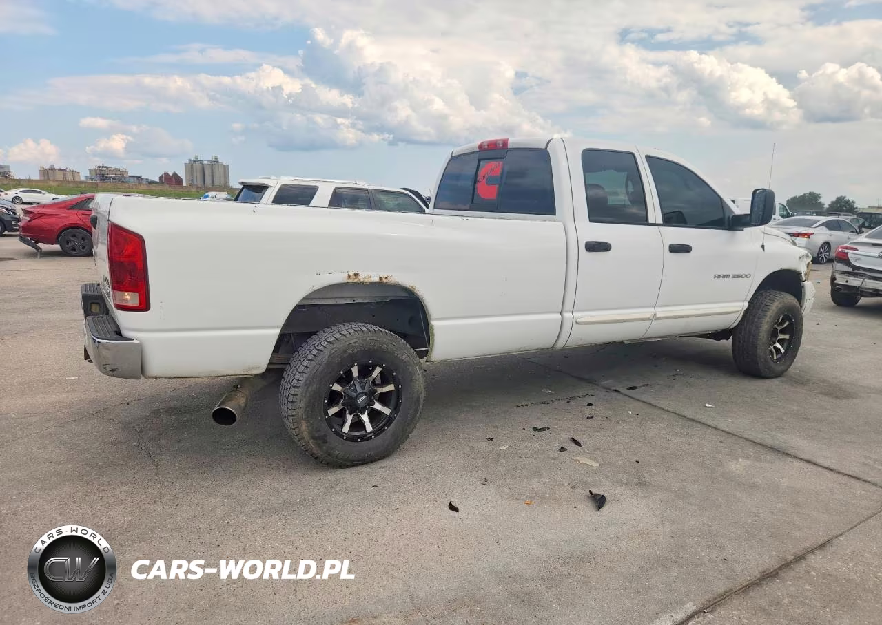 2004 Dodge Ram 2500 St VIN:3D7KU28C64G104961 - 3