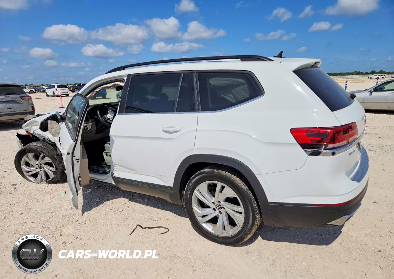 2021 Volkswagen Atlas Se VIN:1V2KR2CA9MC538763 - 2