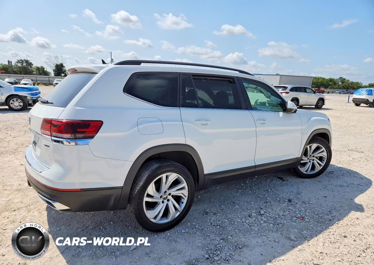 2021 Volkswagen Atlas Se VIN:1V2KR2CA9MC538763 - 3