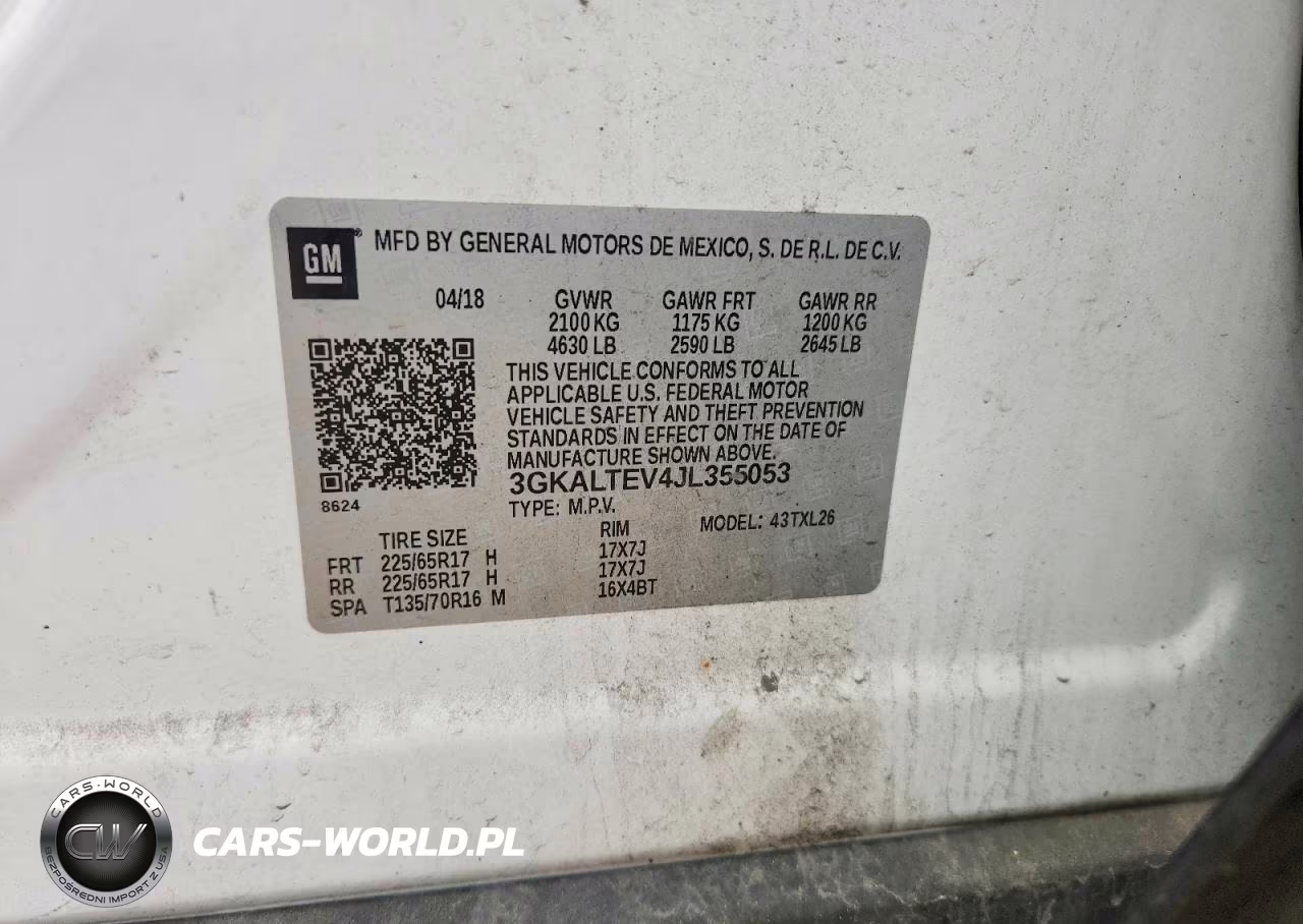 2018 GMC Terrain Sle VIN:3GKALTEV4JL355053 - 12