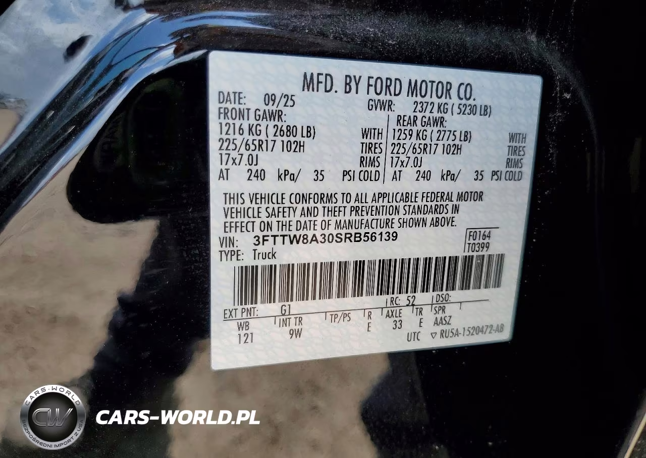 2025 Ford Maverick Xl VIN:3FTTW8A30SRB56139 - 13