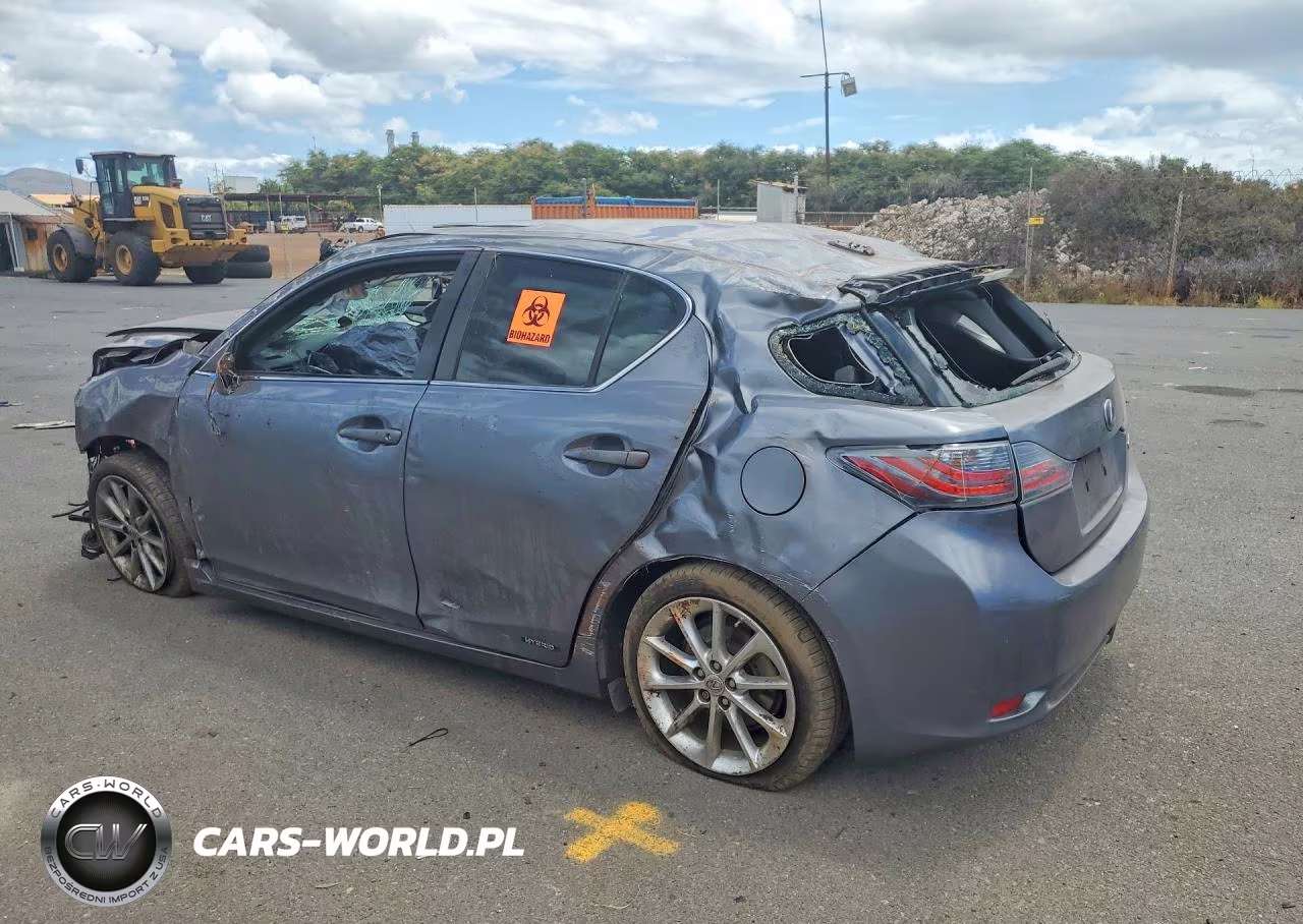 2012 Lexus Ct 200 VIN:JTHKD5BH8C2103588 - 2