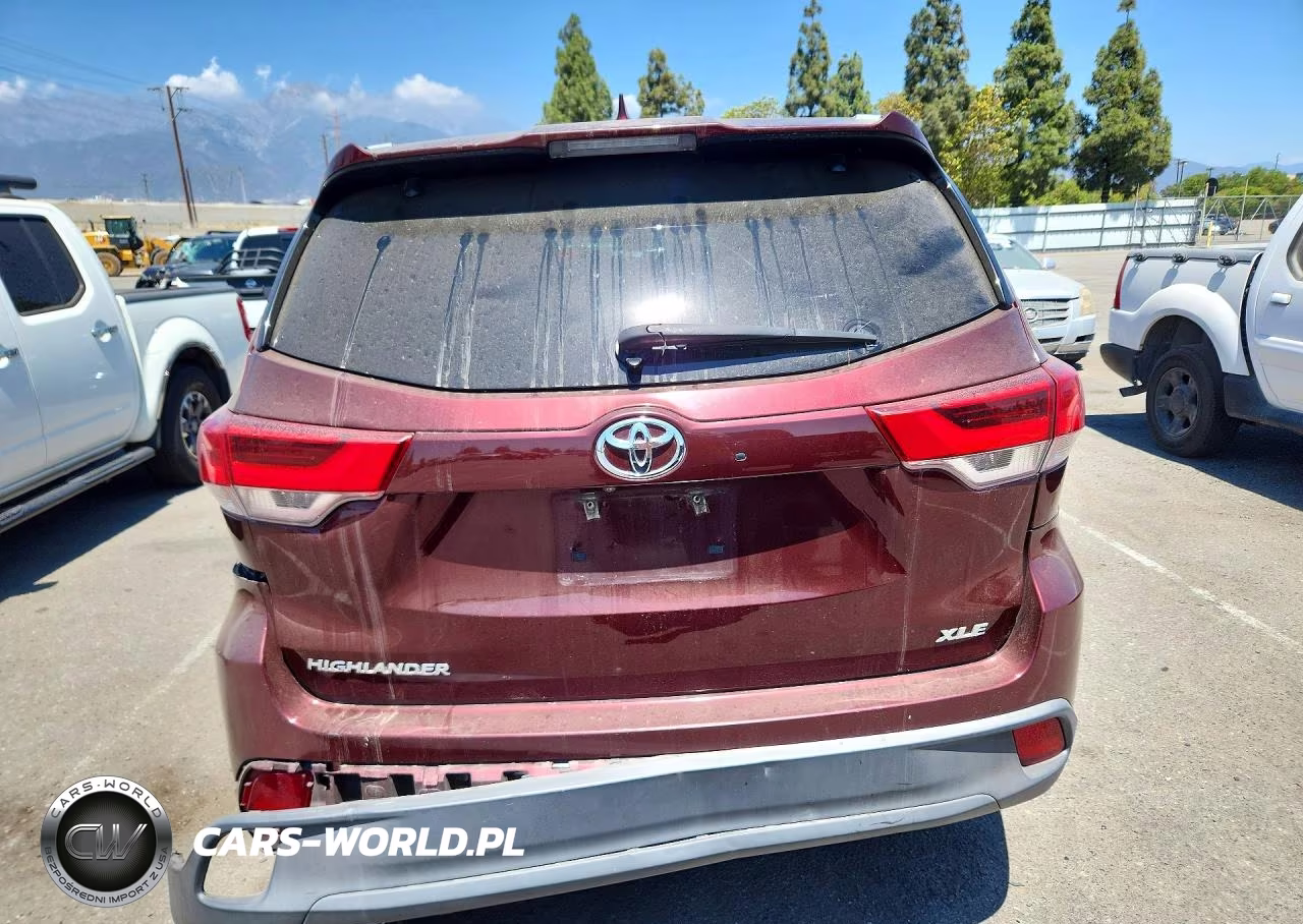 2017 Toyota Highlander Xle VIN:5TDKZRFH3HS222248 - 6