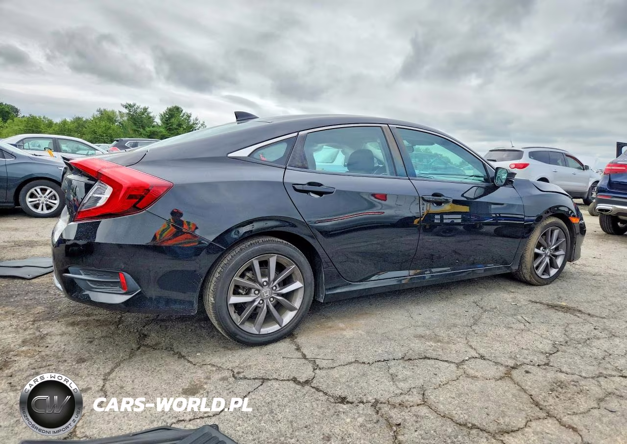 2020 Honda Civic Ex VIN:19XFC1F35LE206645 - 3