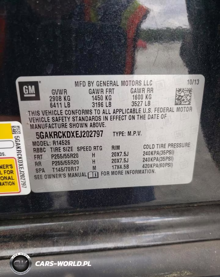 2014 Buick Enclave VIN:5GAKRCKDXEJ202797 - 14