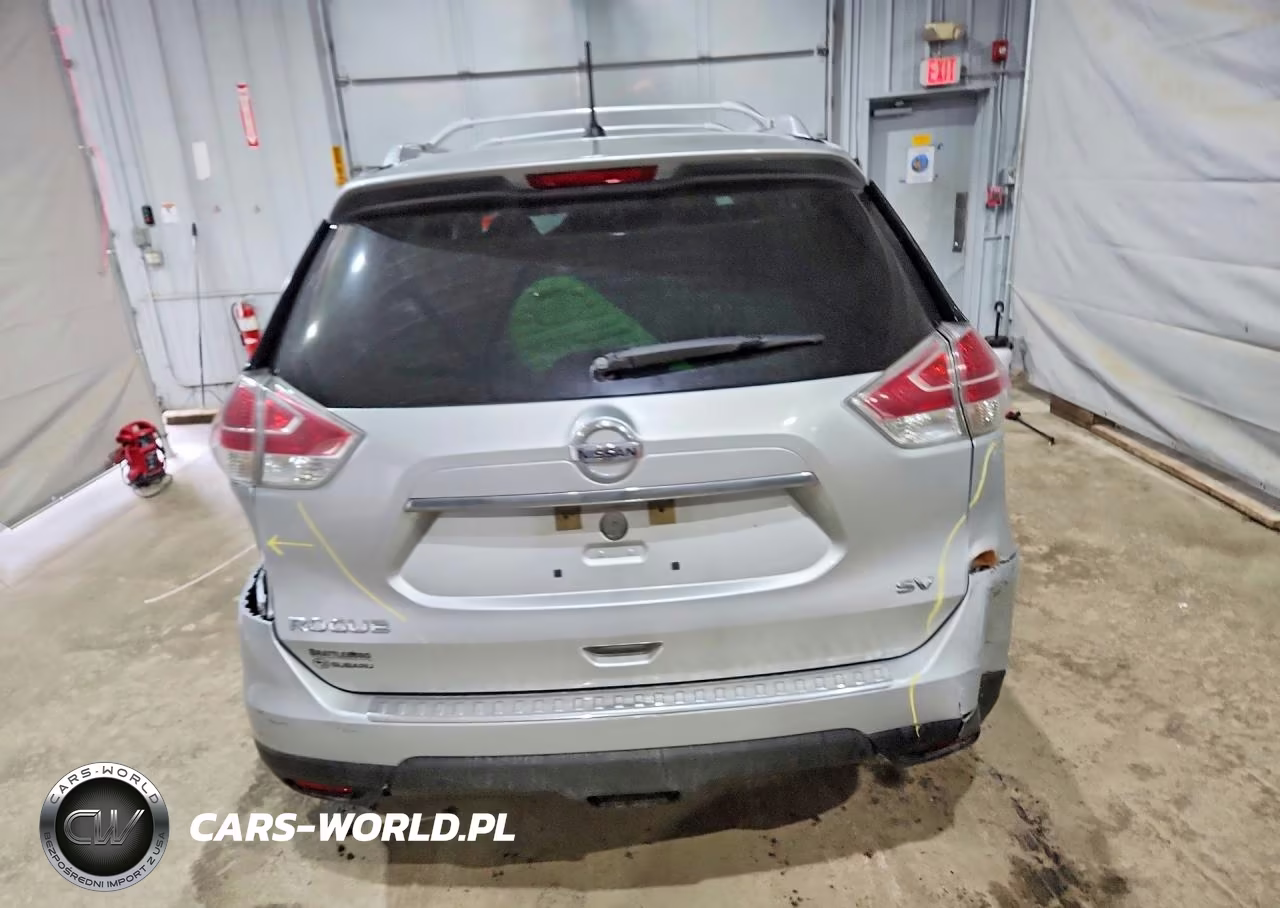 2015 Nissan Rogue Sv VIN:KNMAT2MT2FP592156 - 6