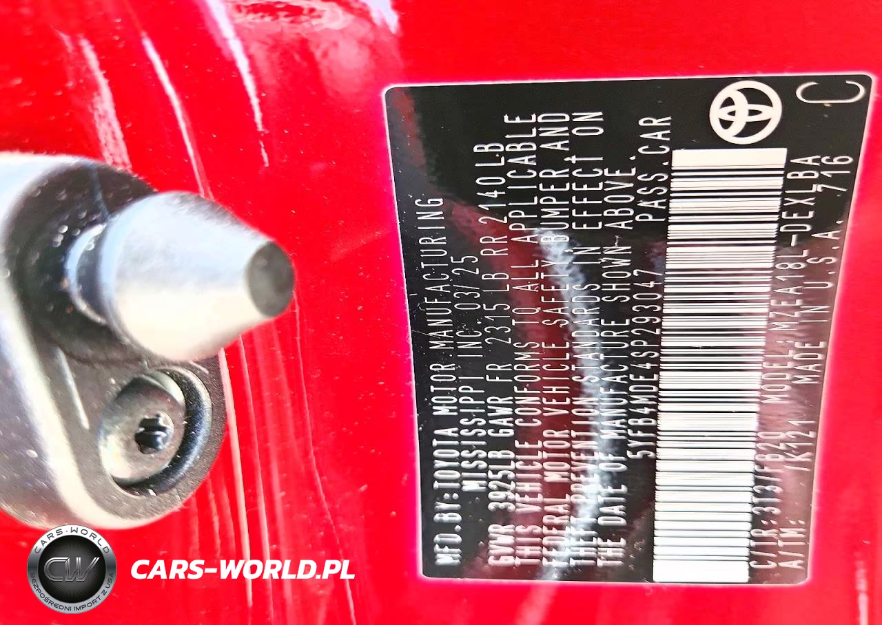 2025 Toyota Corolla Le VIN:5YFB4MDE4SP293047 - 13