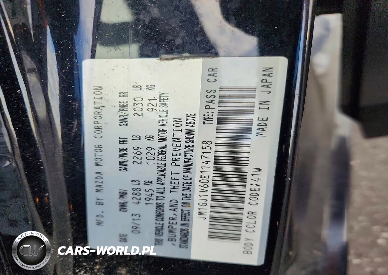 2014 Mazda 6 Touring VIN:JM1GJ1V60E1147158 - 12