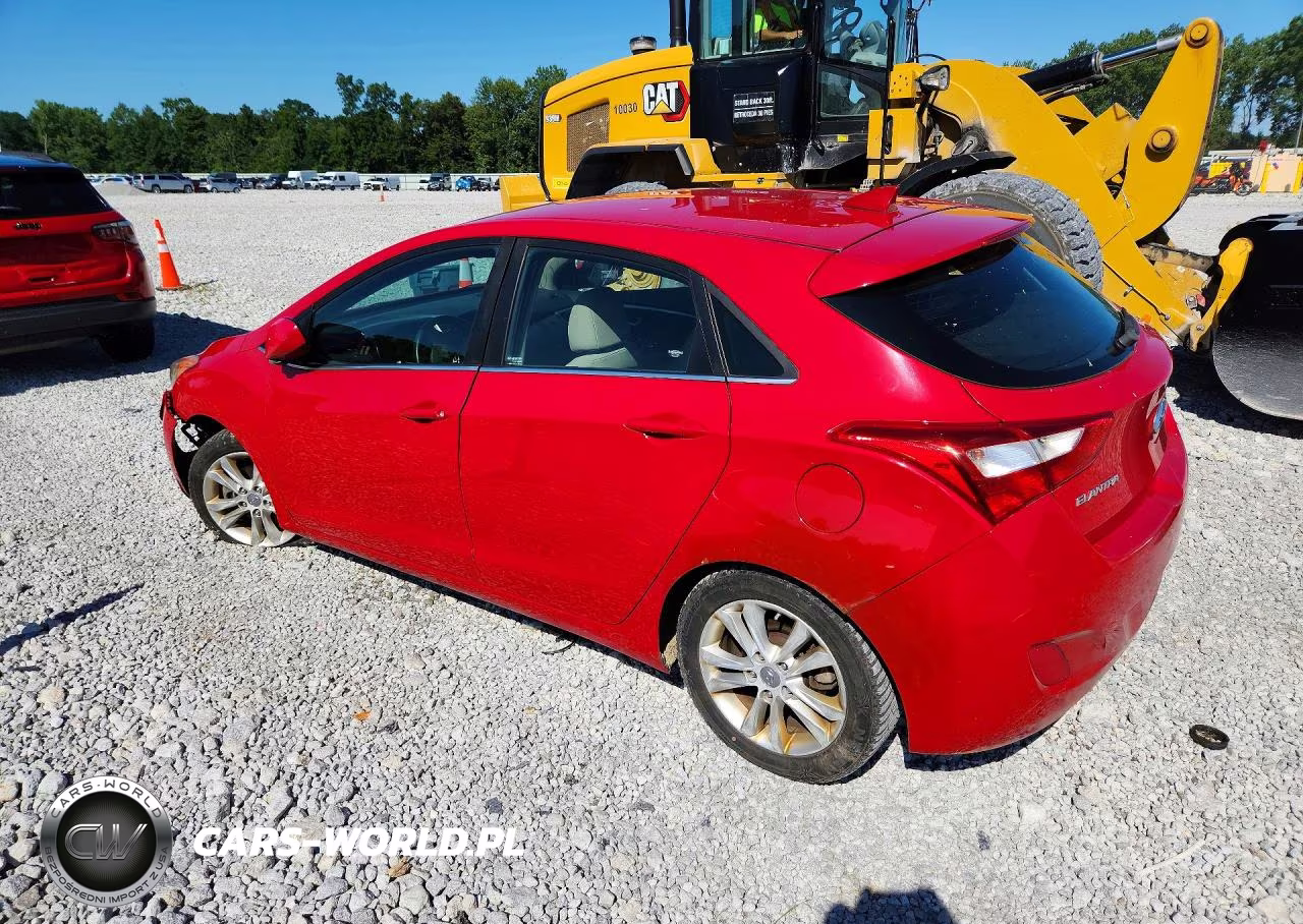 2013 Hyundai Elantra Gt Base VIN:KMHD35LE5DU063277 - 2