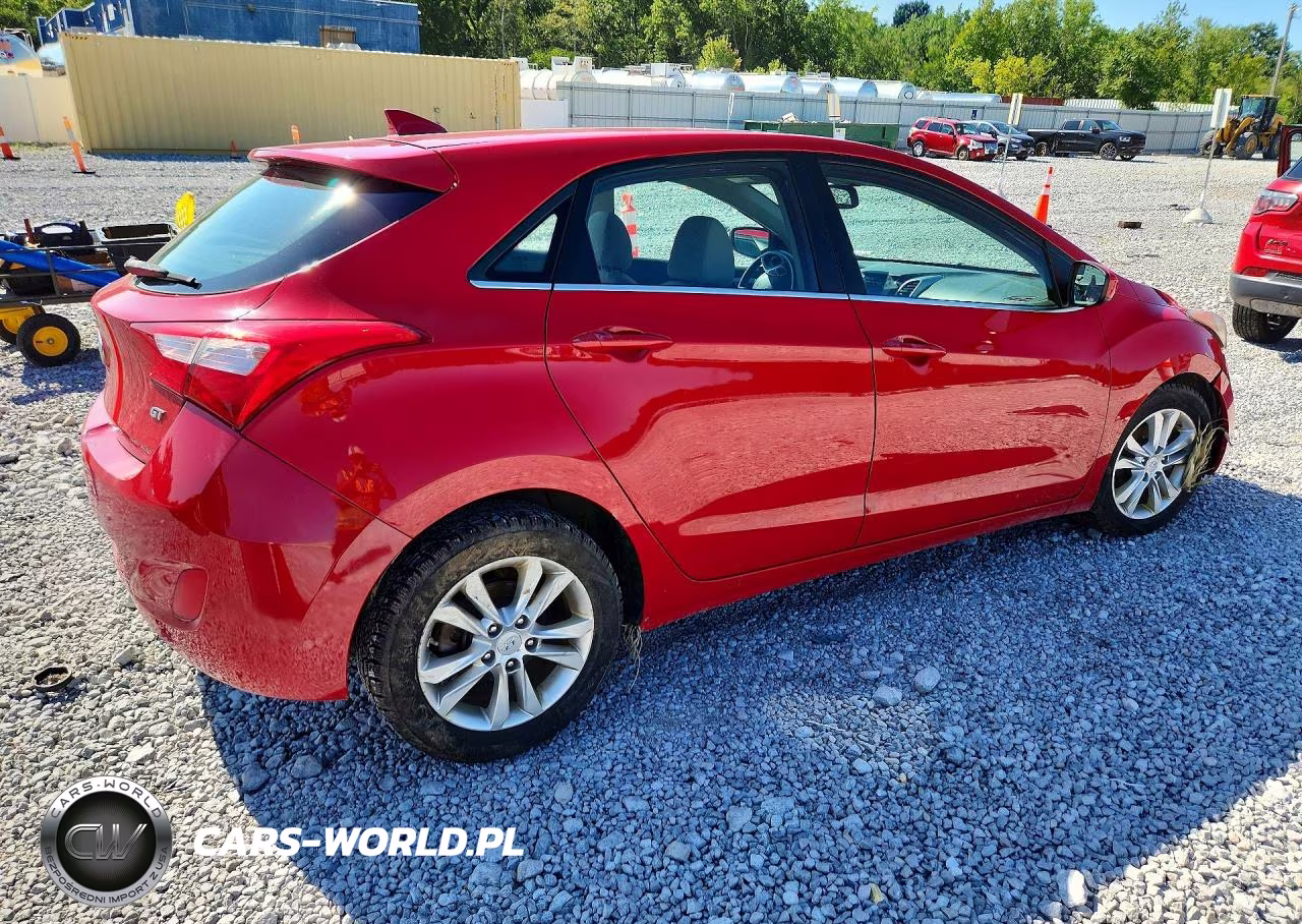 2013 Hyundai Elantra Gt Base VIN:KMHD35LE5DU063277 - 3