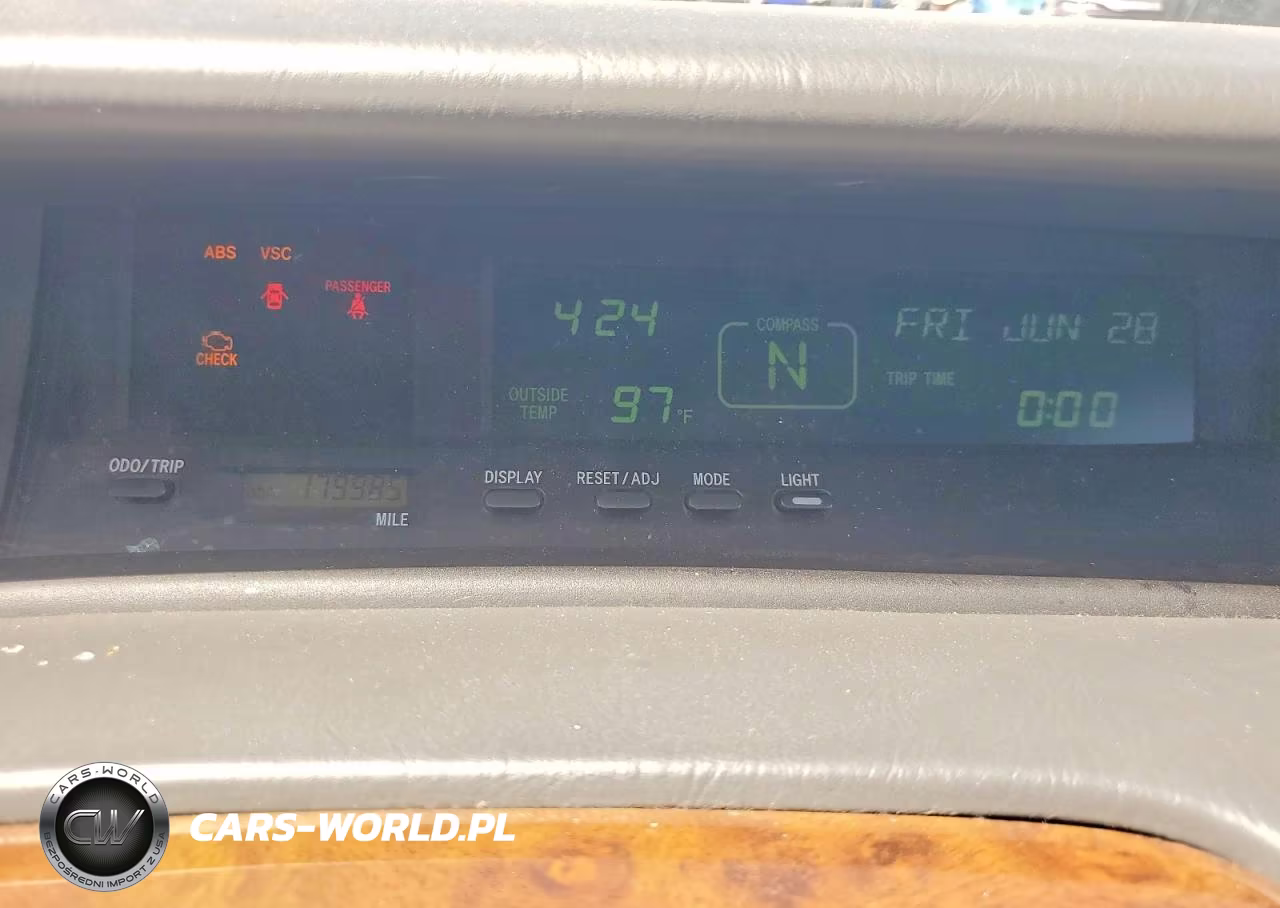 2001 Toyota Avalon Xls VIN:4T1BF28B11U170592 - 9