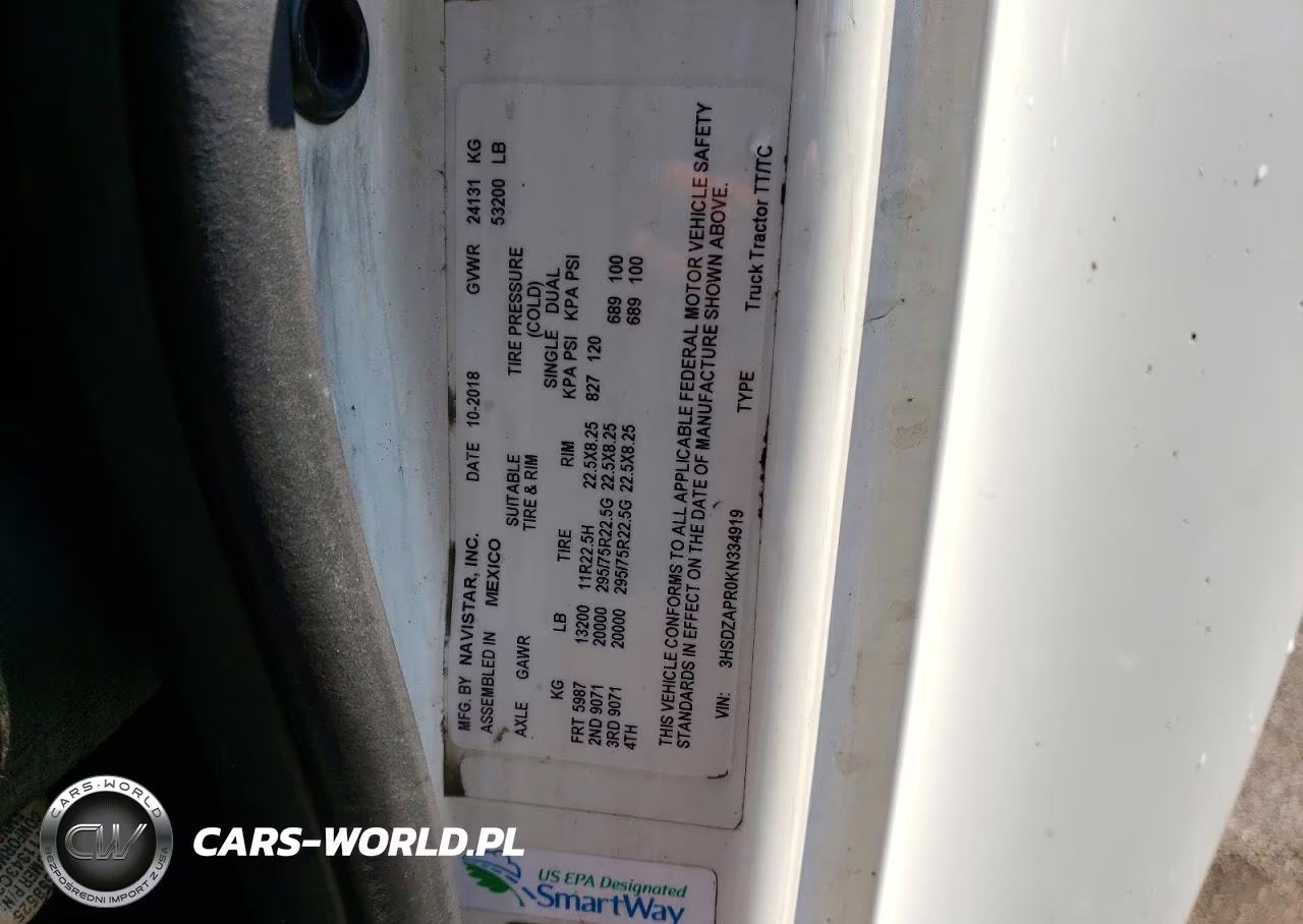 2019 International Lt625 Semi Truck VIN:3HSDZAPR0KN334919 - 13