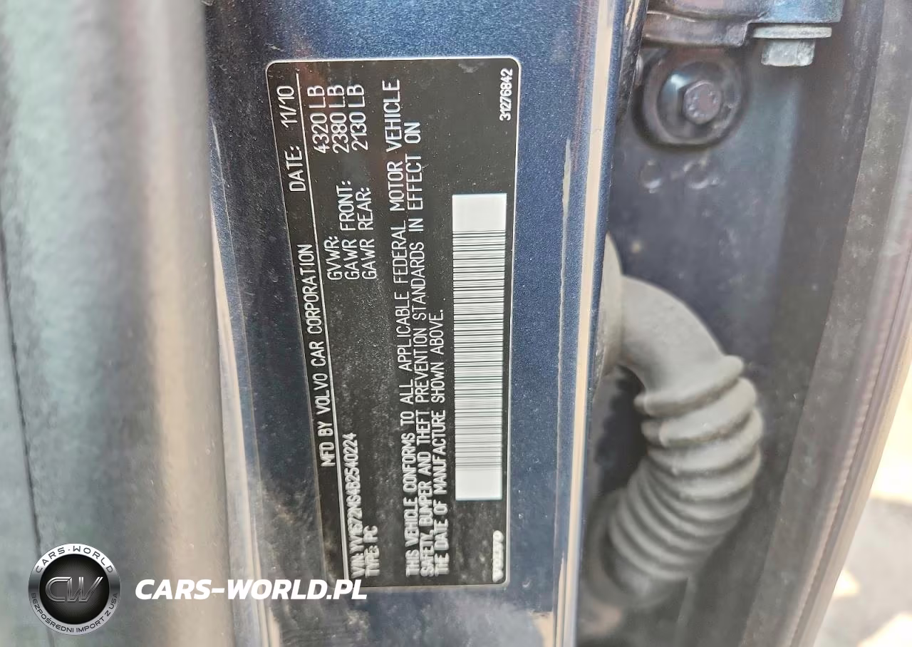 2011 Volvo S40 T5 VIN:YV1672MS4B2540224 - 13