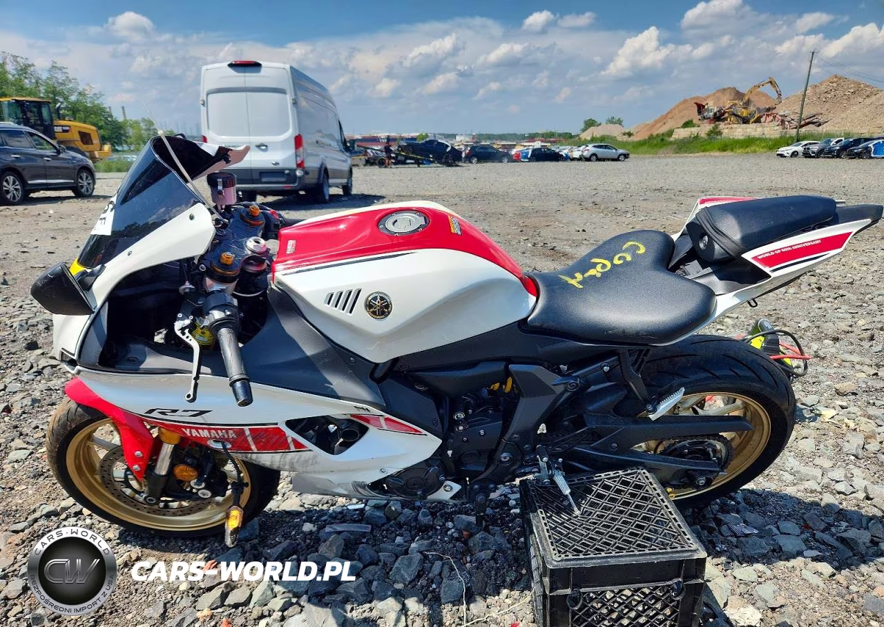 2022 Yamaha Yzfr7 VIN:JYARM38E3NA003078 - 3