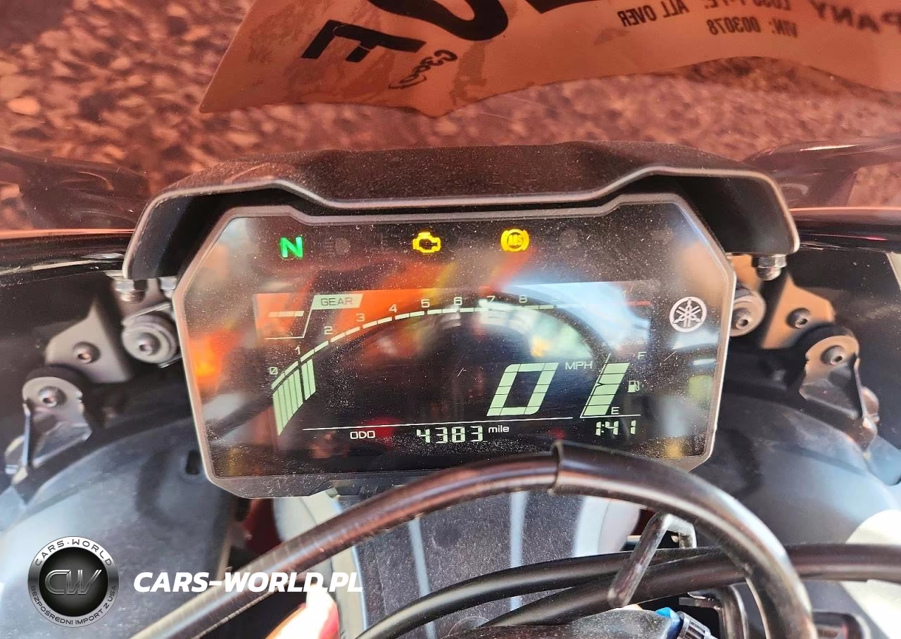 2022 Yamaha Yzfr7 VIN:JYARM38E3NA003078 - 7