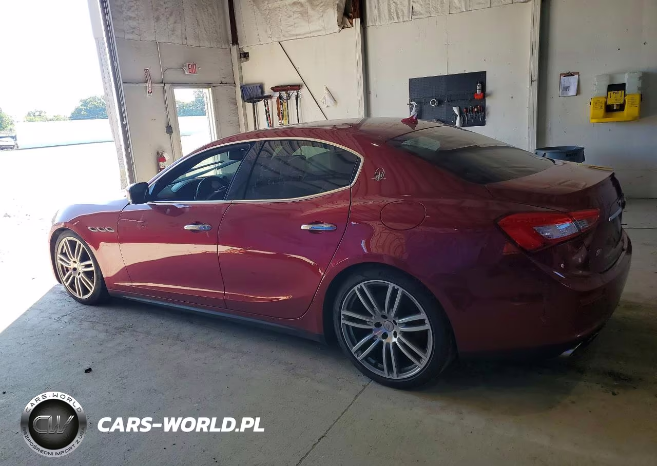 2015 Maserati Ghibli S VIN:ZAM57RTA0F1146200 - 2